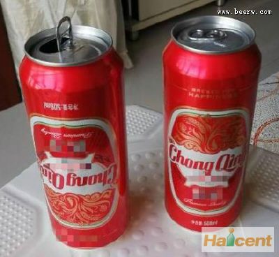 重庆：顾客买了罐啤酒 却发现包装倒着印