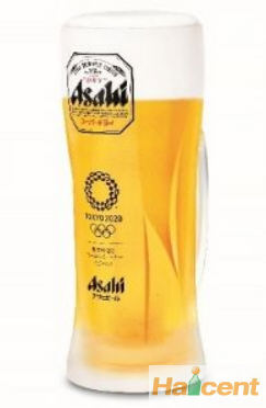 日本朝日啤酒新品“东京奥运会创意啤酒杯”上市