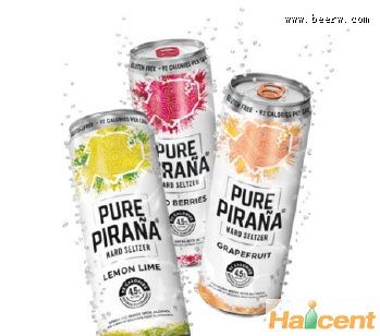 喜力在欧洲推出硬苏打水PURE Piraña