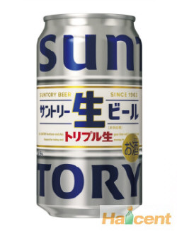 日本三得利推出新品“三得利生啤”