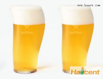 日本研制出三面不同形状的啤酒杯